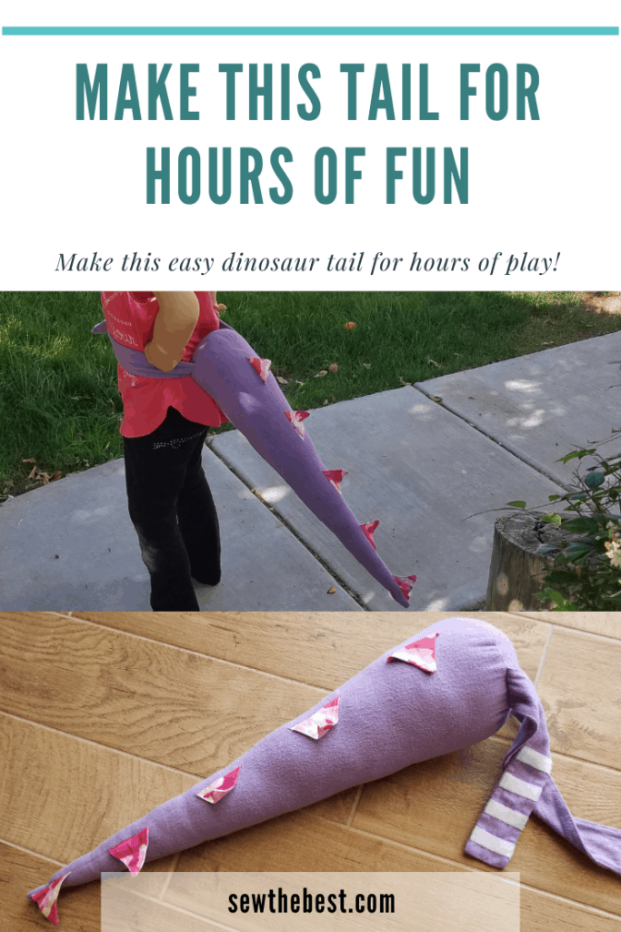 how to sew a dragon tail - toy sewing patterns. Make a dragon tail