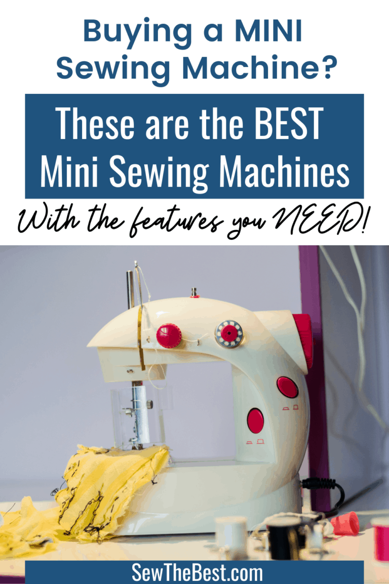 6 Best Mini Sewing Machines [Review and Compare] ️ (2024) - Sew The Best