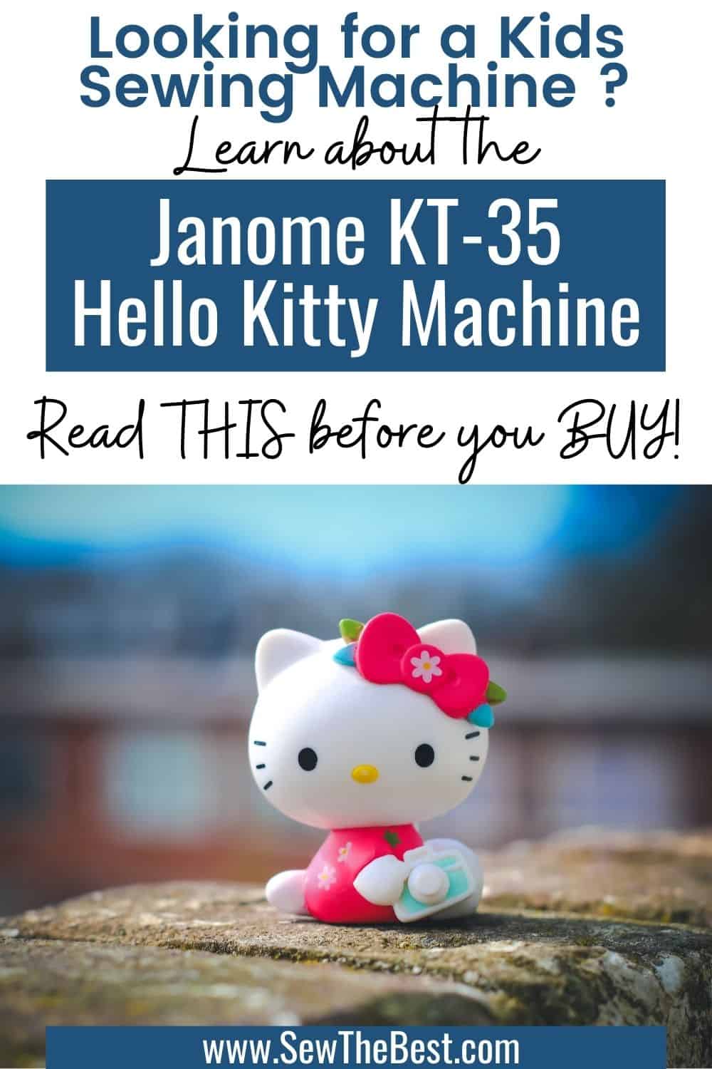 Accessories missing] Hello Kitty Sewing Machine KT-35 Sanrio Character  Connectors, Goods / Accessories